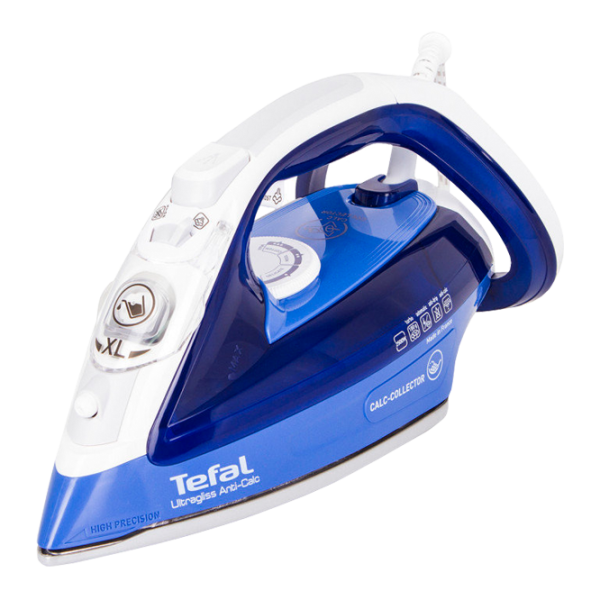 Утюг Tefal FV4964E0 Классический/ 2500 Вт/ Синий photo 1 Утюг Tefal FV4964E0 Классический/ 2500 Вт/ Синий photo 1
