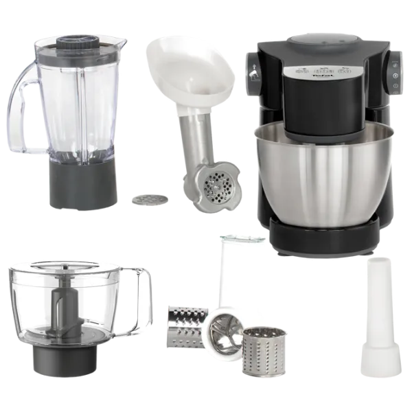 Mașină de bucătărie Tefal QB319838 1000 W/ Black photo 1