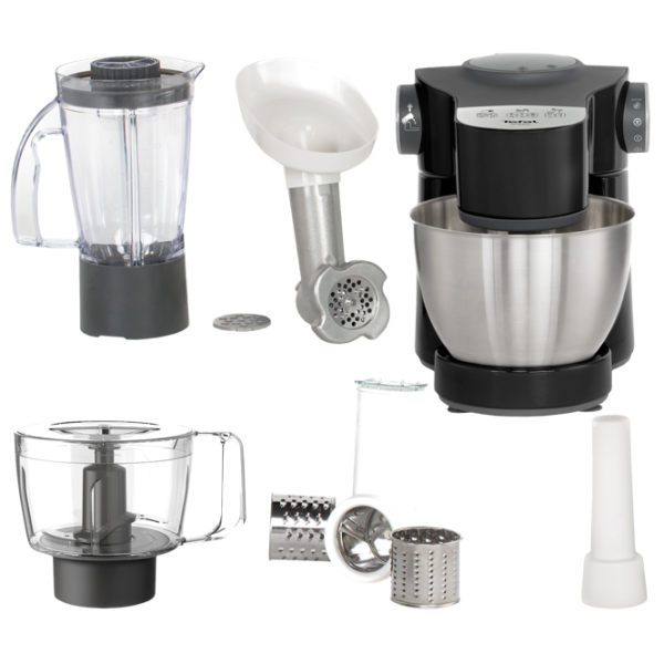 Mașină de bucătărie Tefal QB319838 1000 W/ Black photo 1