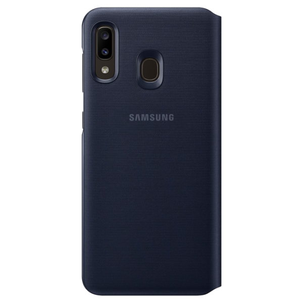 Чехол для смартфона Samsung Galaxy A20 Samsung/ Flip Wallet/ PP/ Серый Черный photo 1