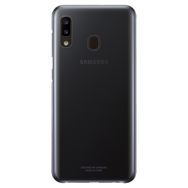 Husă pentru smartphone Samsung Galaxy A20 Samsung/ Back/ PP/ Gradation Black photo 1