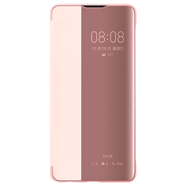 Чехол для смартфона Huawei P30 Pro Huawei/ Flip Cover View/ PC/ PU/ Розовый photo 1
