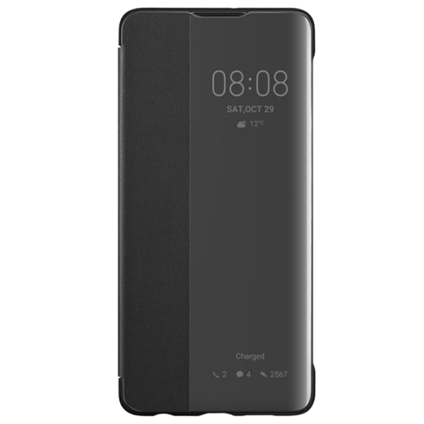 Чехол для смартфона Huawei P30 Huawei/ Flip Cover View/ PC/ PU/ Черный photo 1 Чехол для смартфона Huawei P30 Huawei/ Flip Cover View/ PC/ PU/ Черный photo 1
