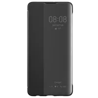 Чехол для смартфона Huawei P30 Huawei/ Flip Cover View/ PC/ PU/ Черный