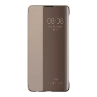Husa Huawei P30 Original Flip Cover View Smart/ PU/PC/ Khaki Green