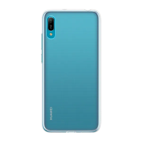 Чехол для смартфона Huawei Y6 2019 Huawei/ Back/ TPU/ Прозрачный Белый photo 1 Чехол для смартфона Huawei Y6 2019 Huawei/ Back/ TPU/ Прозрачный Белый photo 1