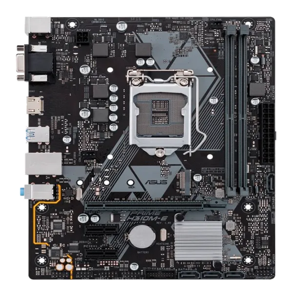 Материнская плата Asus PRIME H310M-E Игровая/ mATX/ Intel H310 photo 1 Материнская плата Asus PRIME H310M-E Игровая/ mATX/ Intel H310 photo 1
