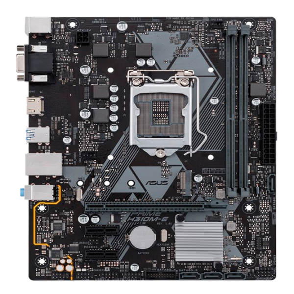 Материнская плата Asus PRIME H310M-E Игровая/ mATX/ Intel H310 photo 1 Материнская плата Asus PRIME H310M-E Игровая/ mATX/ Intel H310 photo 1