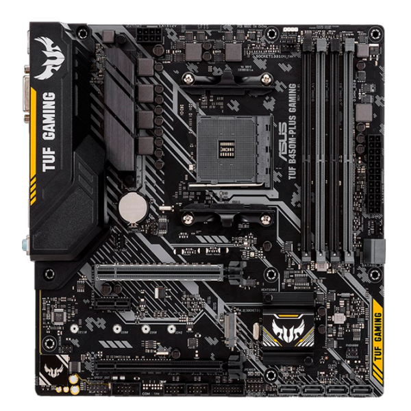 Placă de bază Asus TUF B450M-PLUS GAMING Gaming/ mATX/ AMD B450 photo 1