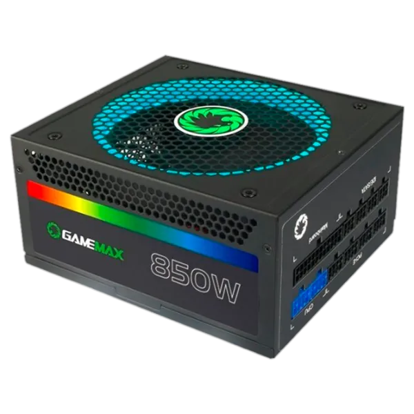 Блок питания Gamemax RGB-850 80+ Gold/ 850 Вт photo 1