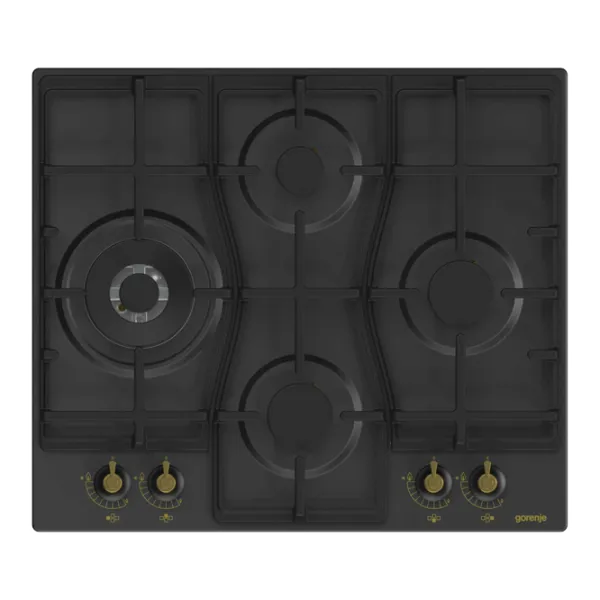 Варочная панель Gorenje GW 6D41CLB Газовая/ Черный photo 1 Варочная панель Gorenje GW 6D41CLB Газовая/ Черный photo 1