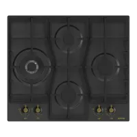 Plită Gorenje GW 6D41CLB Gaz/ Black