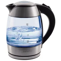 Электрочайник Polaris PWK1850CGL 1.8л / Скрытый / Черный