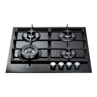Plită încorporabilă pe gaz Whirlpool GOA 6425/ NB Black