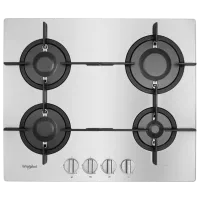 Plită încorporabilă pe gaz Whirlpool PMW 64D2/ IXL Inox