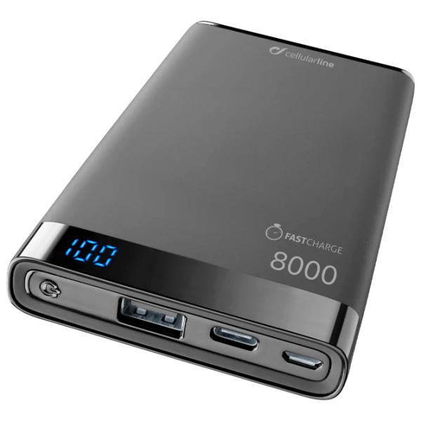 Power Bank Cellularline FreePower Manta S 12000 мАч/ Черный photo 1