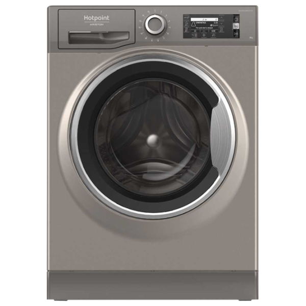 Стиральная машина Hotpoint-Ariston NLLCD 946 GS A EU 9 кг / 1400 об/мин / Серый photo 1