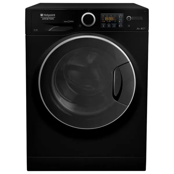 Стиральная машина Hotpoint-Ariston RSPG 623 KD UA 6 кг / 1200 об/мин / Черный photo 1