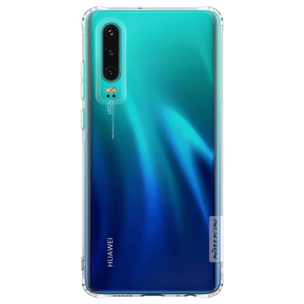 Husă pentru smartphone Huawei P30 Nillkin/ Back/ TPU/ Transparent White photo 1