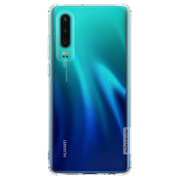 Husă pentru smartphone Huawei P30 Nillkin/ Back/ TPU/ Transparent White photo 1