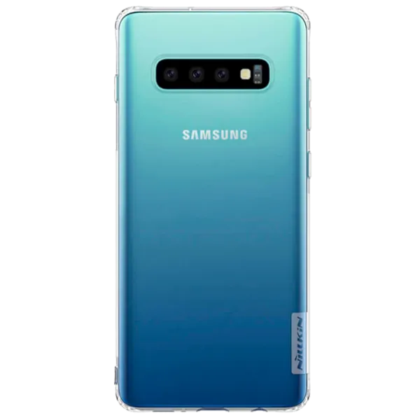 Чехол для смартфона Samsung Galaxy S10 Nillkin/ Back Ultra Thin/ TPU/ Белый Прозрачный photo 1