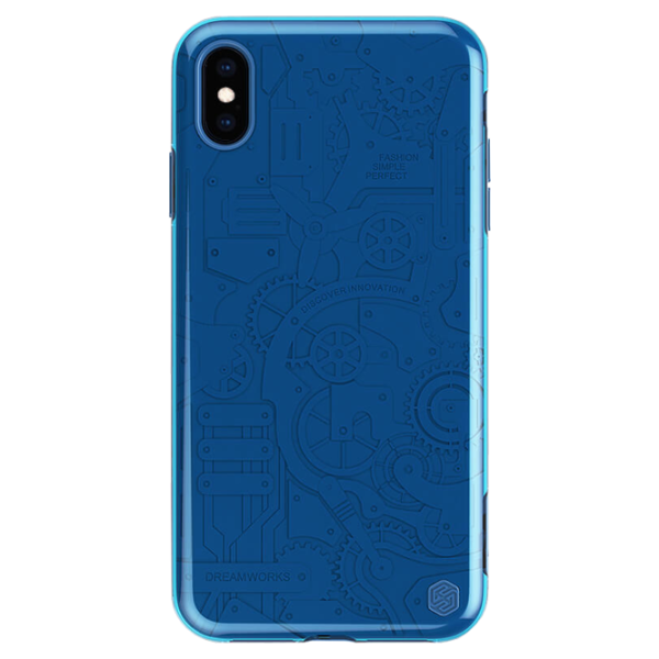 Чехол для смартфона Apple iPhone XS Max Nillkin/ Back/ PC/ TPU/ Синий photo 1