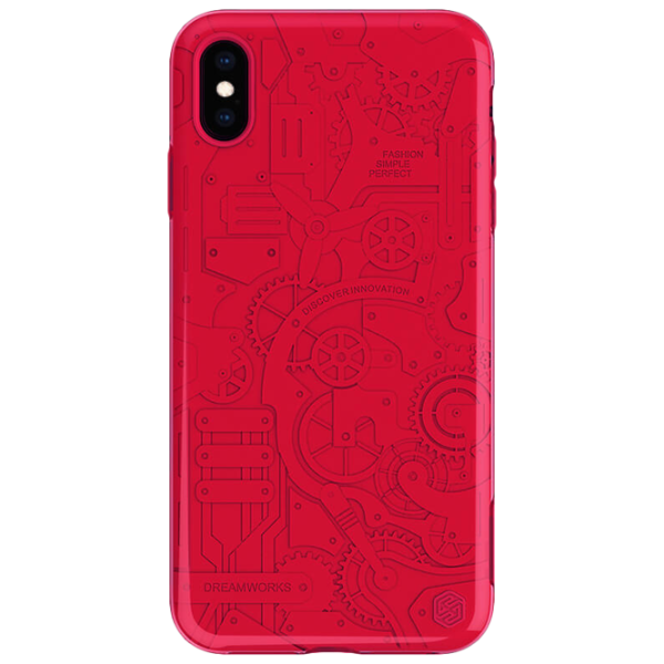 Чехол для смартфона Apple iPhone XS Max Nillkin/ Back/ PC/ TPU/ Красный photo 1