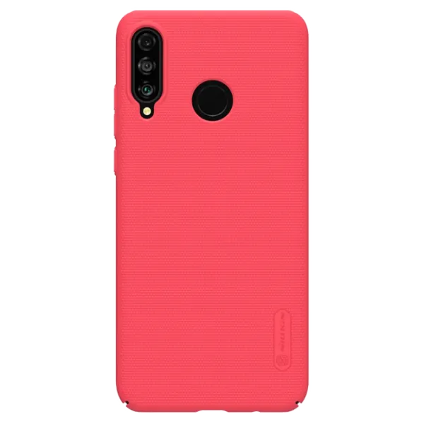 Husă pentru smartphone Huawei P30 Lite Nillkin/ Back/ PP/ Red photo 1