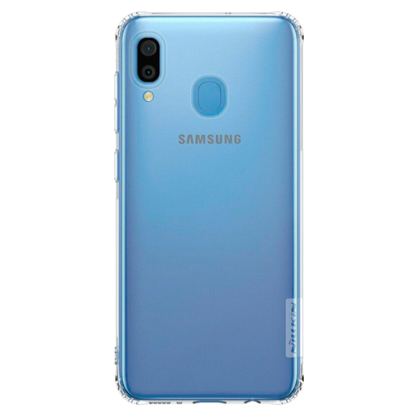 Чехол для смартфона Samsung Galaxy A30 Nillkin/ Back/ TPU/ Прозрачный Белый photo 1 Чехол для смартфона Samsung Galaxy A30 Nillkin/ Back/ TPU/ Прозрачный Белый photo 1