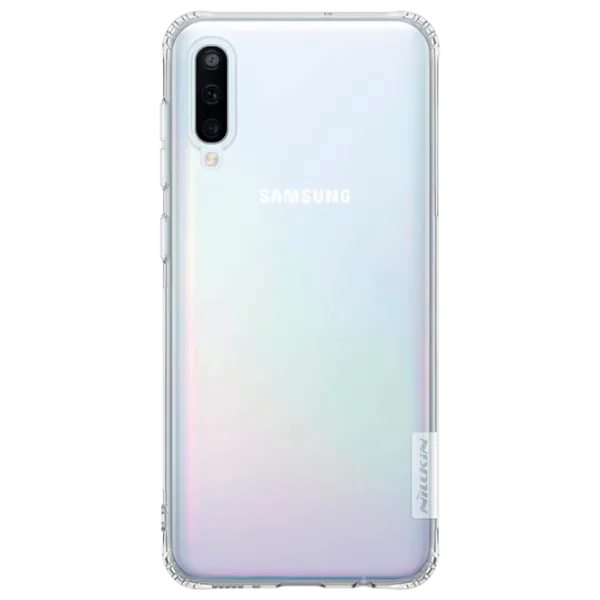 Чехол для смартфона Samsung Galaxy A50/ A30s Nillkin/ Back/ TPU/ Белый Прозрачный photo 1