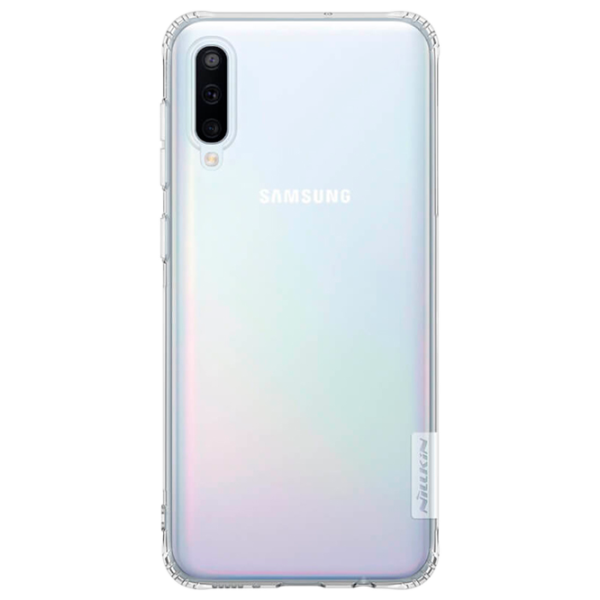 Чехол для смартфона Samsung Galaxy A50/ A30s Nillkin/ Back/ TPU/ Белый Прозрачный photo 1