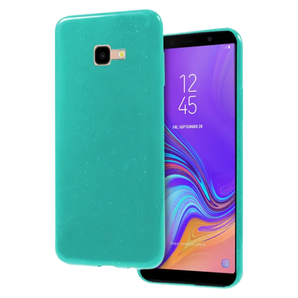 Husa Samsung Galaxy J4 Plus (2018) Screen Geeks Back/ TPU/ Mint Green photo 1