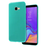 Husa Samsung Galaxy J4 Plus (2018) Screen Geeks Back/ TPU/ Mint Green