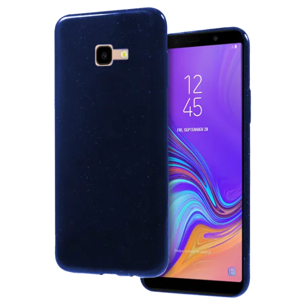 Husa Samsung Galaxy J4 Plus (2018) Screen Geeks Back/ TPU/ Navy Blue photo 1