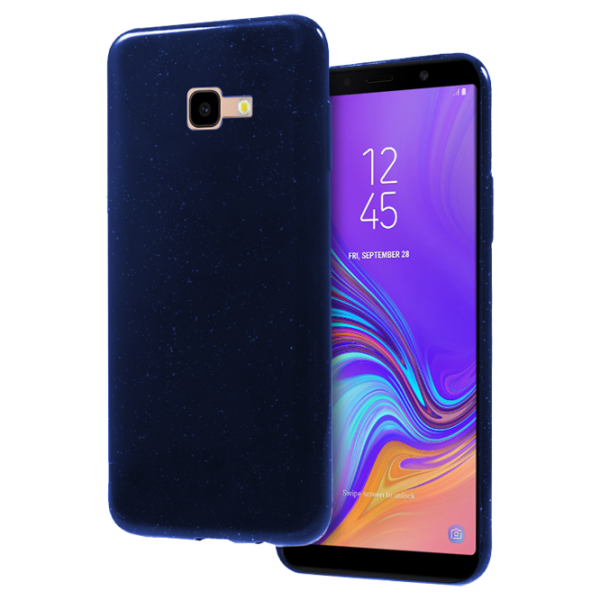 Husa Samsung Galaxy J4 Plus (2018) Screen Geeks Back/ TPU/ Navy Blue photo 1