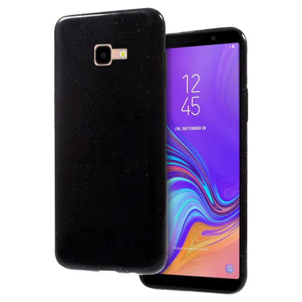 Husa Samsung Galaxy J4 Plus (2018) Screen Geeks Back/ TPU/ Black photo 1
