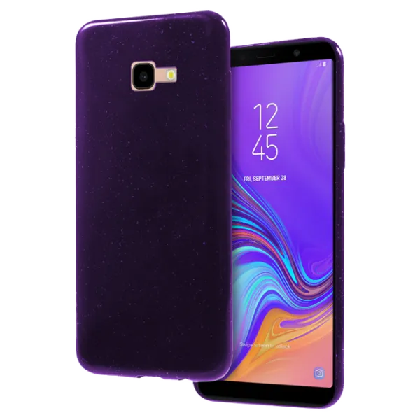 Husa Samsung Galaxy J4 Plus (2018) Screen Geeks Back/ TPU/ Purple photo 1