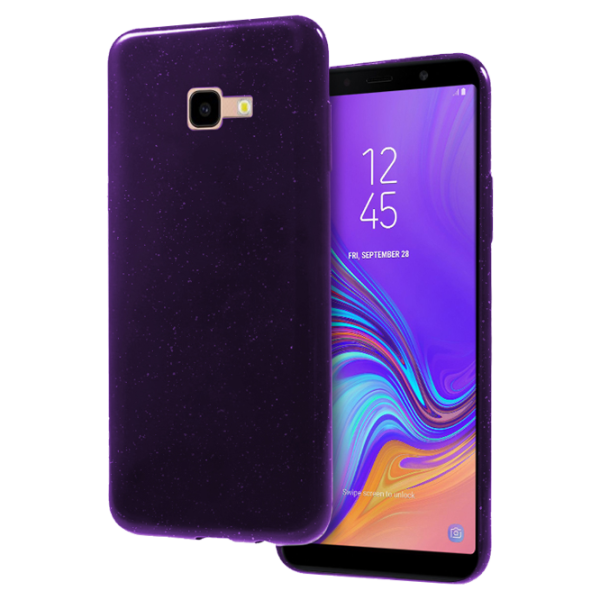 Husa Samsung Galaxy J4 Plus (2018) Screen Geeks Back/ TPU/ Purple photo 1