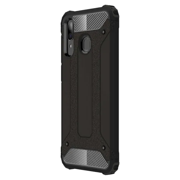 Husă pentru smartphone Samsung Galaxy A30 Cover X/ Back/ TPU/ Black photo 1