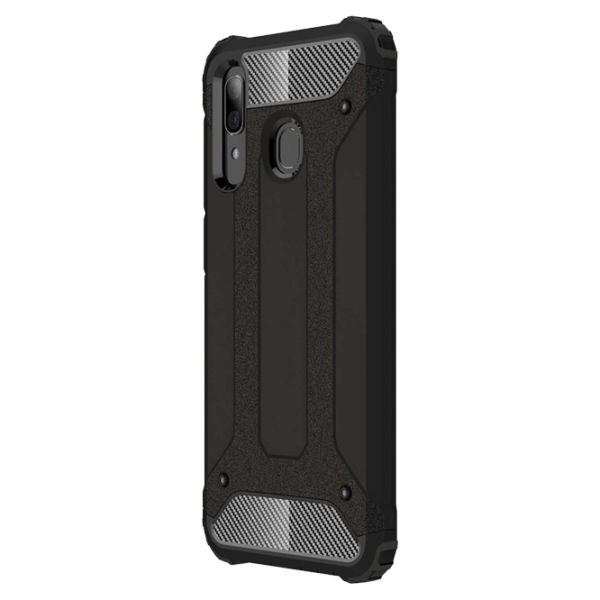 Husă pentru smartphone Samsung Galaxy A30 Cover X/ Back/ TPU/ Black photo 1