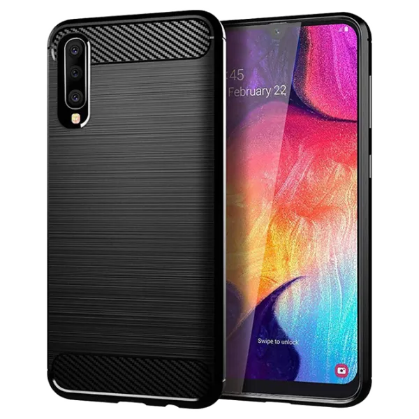 Husă pentru smartphone Samsung Galaxy A50/ A30s Cover X/ Back/ TPU/ Black photo 1 Husă pentru smartphone Samsung Galaxy A50/ A30s Cover X/ Back/ TPU/ Black photo 1