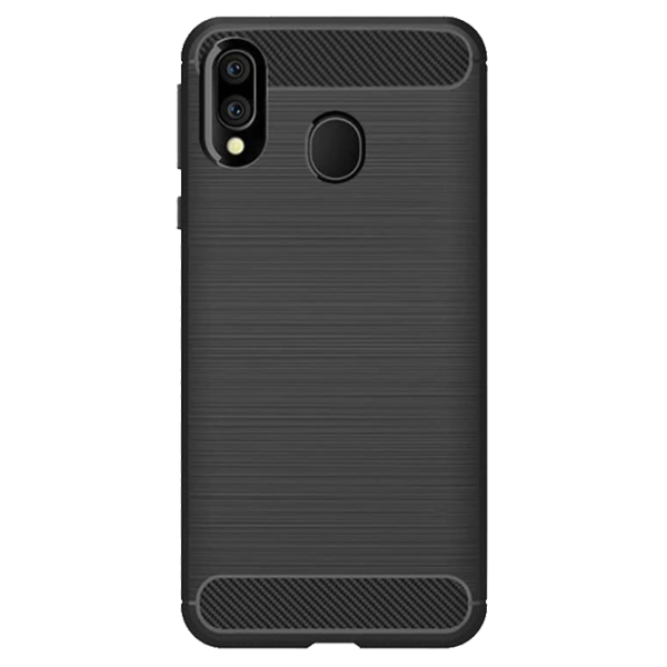 Husă pentru smartphone Samsung Galaxy A20 Cover X/ Back/ TPU/ Black photo 1