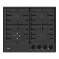 Plită Gorenje GKTG 6 SY2B Gaz/ Black