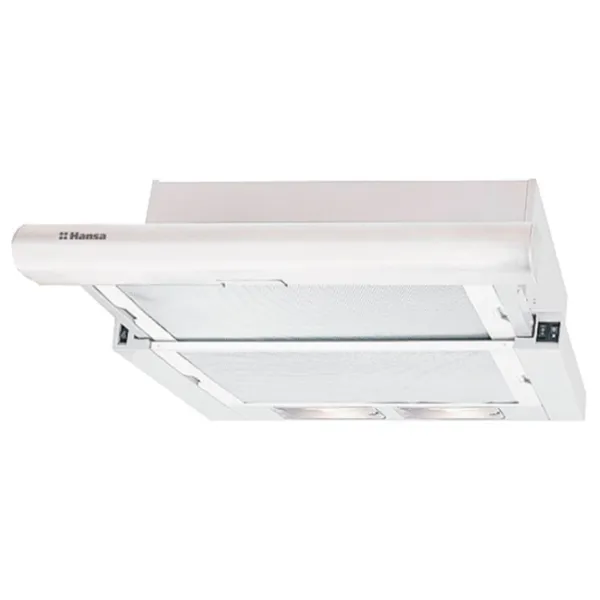 Hotă Hansa OTS625WH Telescopic/ White/  photo 1 Hotă Hansa OTS625WH Telescopic/ White/  photo 1