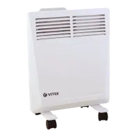 Конвектор Vitek VT-2171  1000 Вт/ ТЭН/ Белый