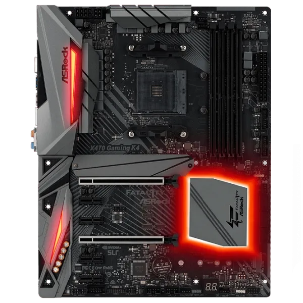 Материнская плата ASRock Fatal1ty X470 GAMING K4 ATX/ AMD X470 photo 1