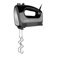 Миксер ручной Bosch MFQ2420B 400 Вт/ Черный photo 1