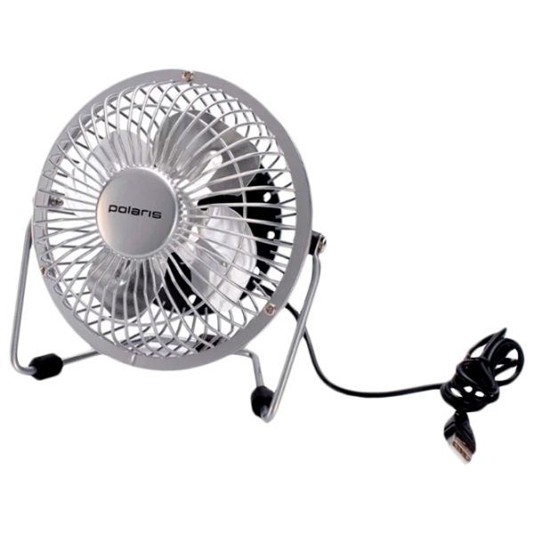 Вентилятор Polaris PUF1012S 2.5 Вт / Осевой / Серебряный photo 1
