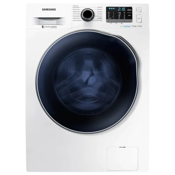 Mașină de spălat cu uscător Samsung WD70J5A10AW/LE 7 kg / 1400 rpm / White photo 1
