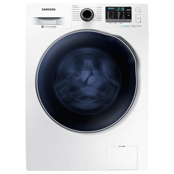 Mașină de spălat cu uscător Samsung WD70J5A10AW/LE 7 kg / 1400 rpm / White photo 1